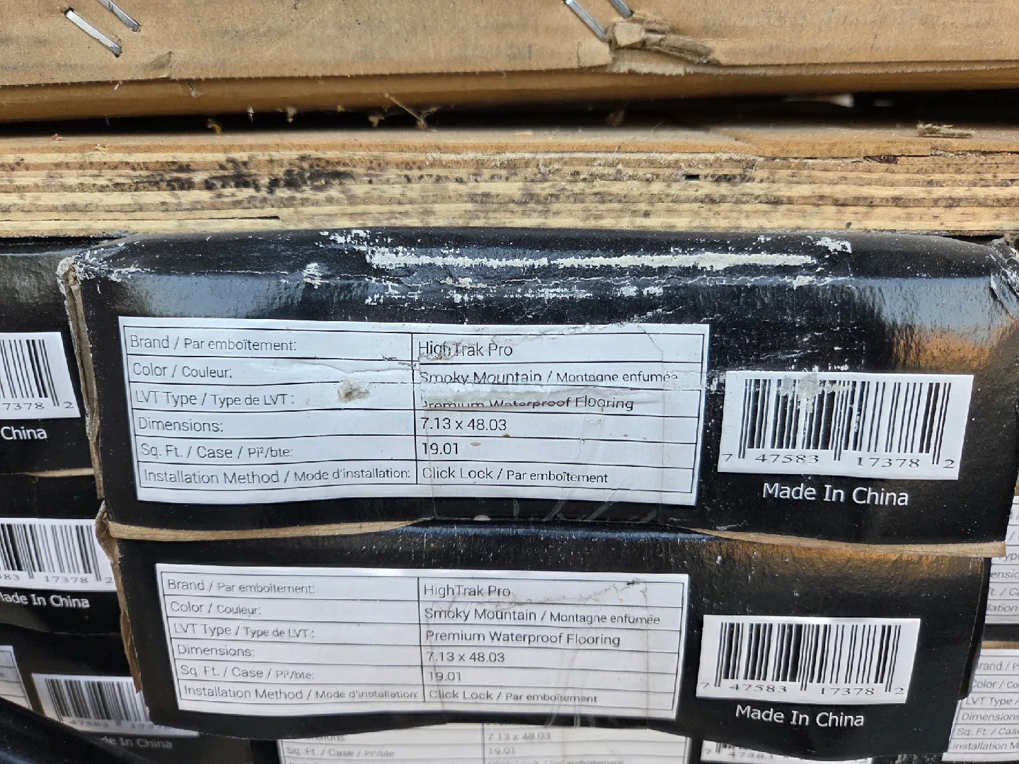 High Trak Pro Smoky Mountain Waterproof Flooring