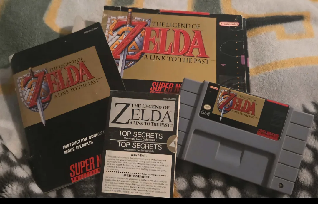 Legend of Zelda: A Link to the Past SNES Game
