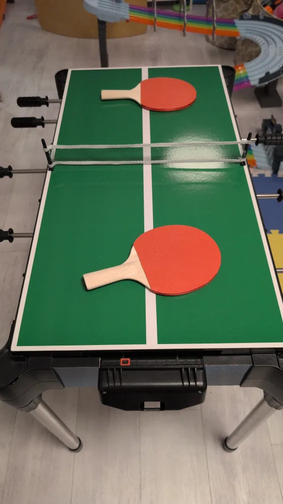 Multi-Game Table: Foosball, Hockey, Ping Pong image indicator(5)