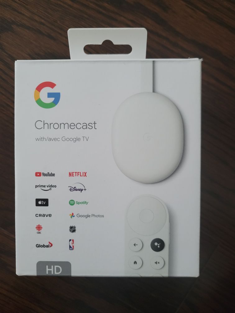Google Chromecast with Google TV - New