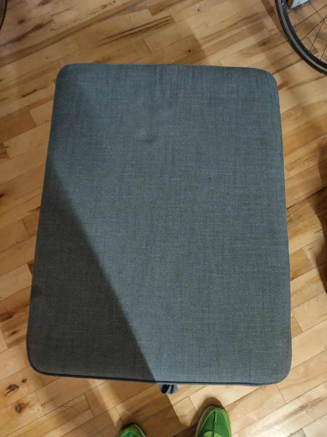 Storage Ottoman - Gray image indicator(3)