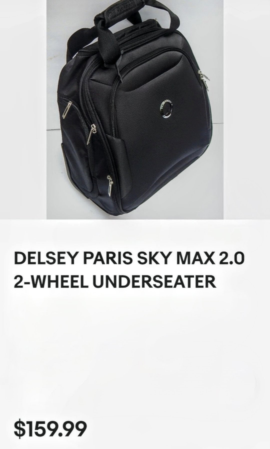 Delsey Paris Sky Max 2.0 Underseater Bag - photo 3