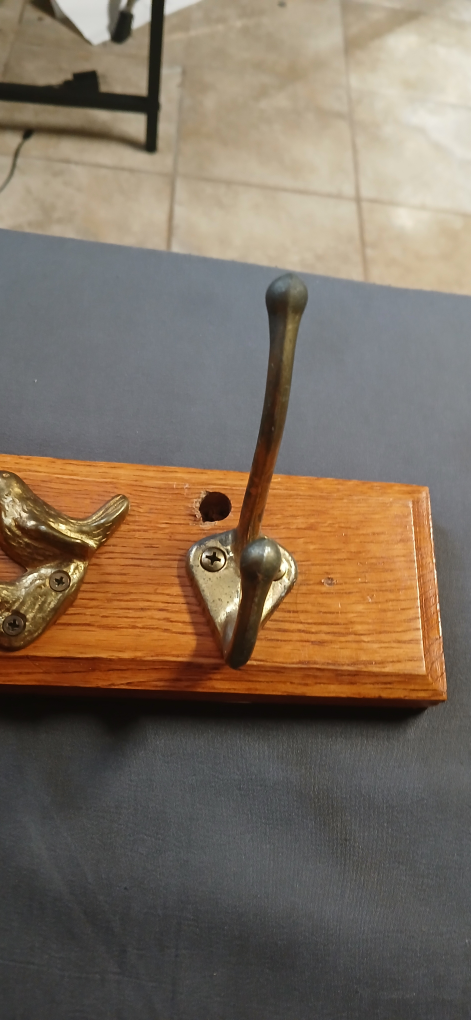 Wooden Coat Rack with Bird Hooks - photo 4