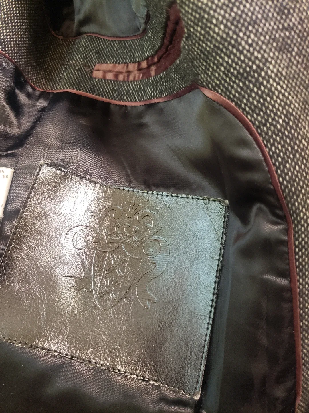 Zara Man Wool Blend Overcoat image indicator(9)