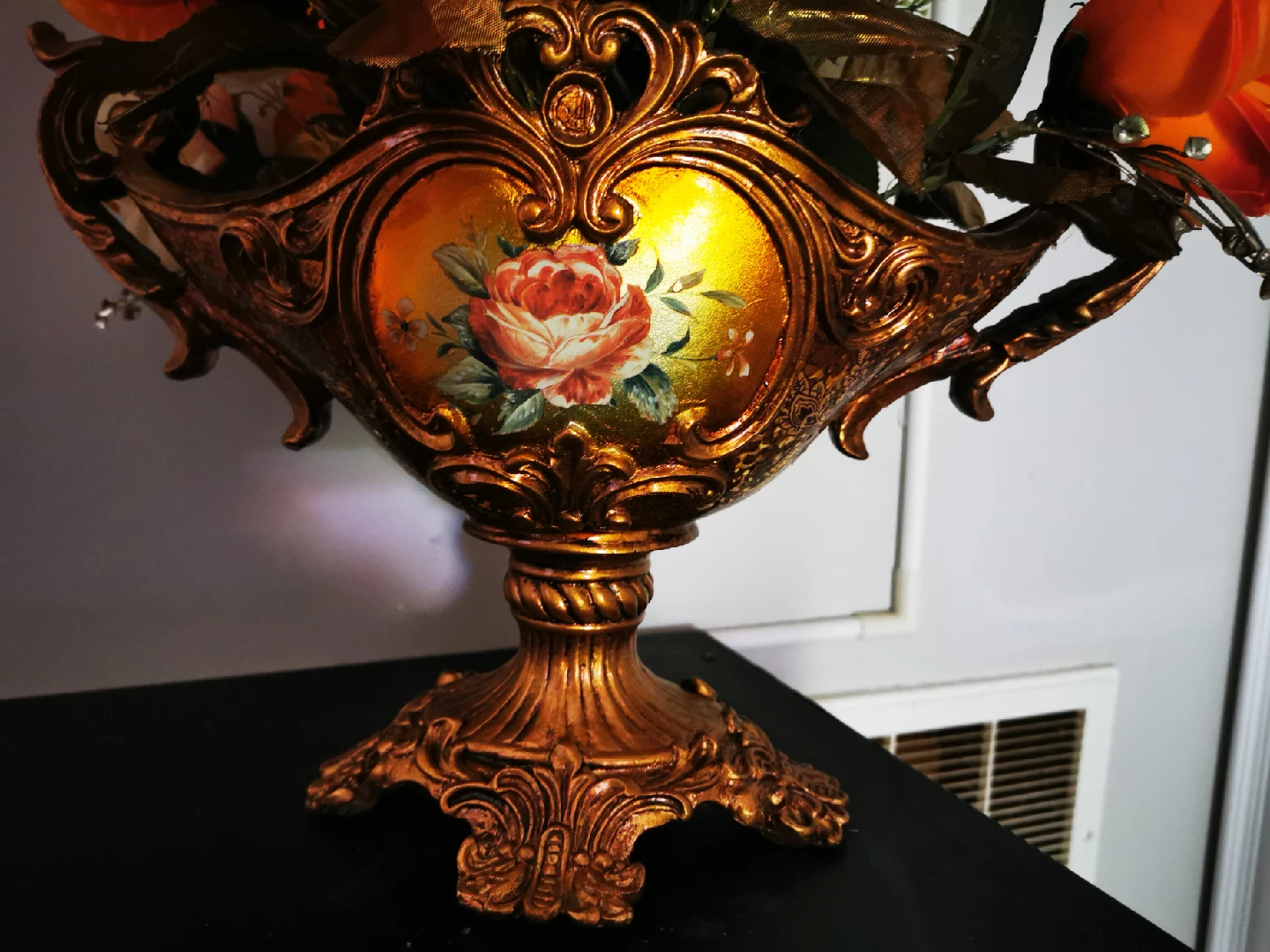 Vintage Style Rose Vase