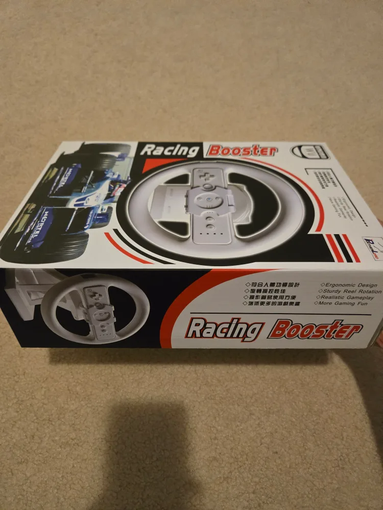 Wii Racing Booster Wheel [NEW IN BOX] image indicator(3)