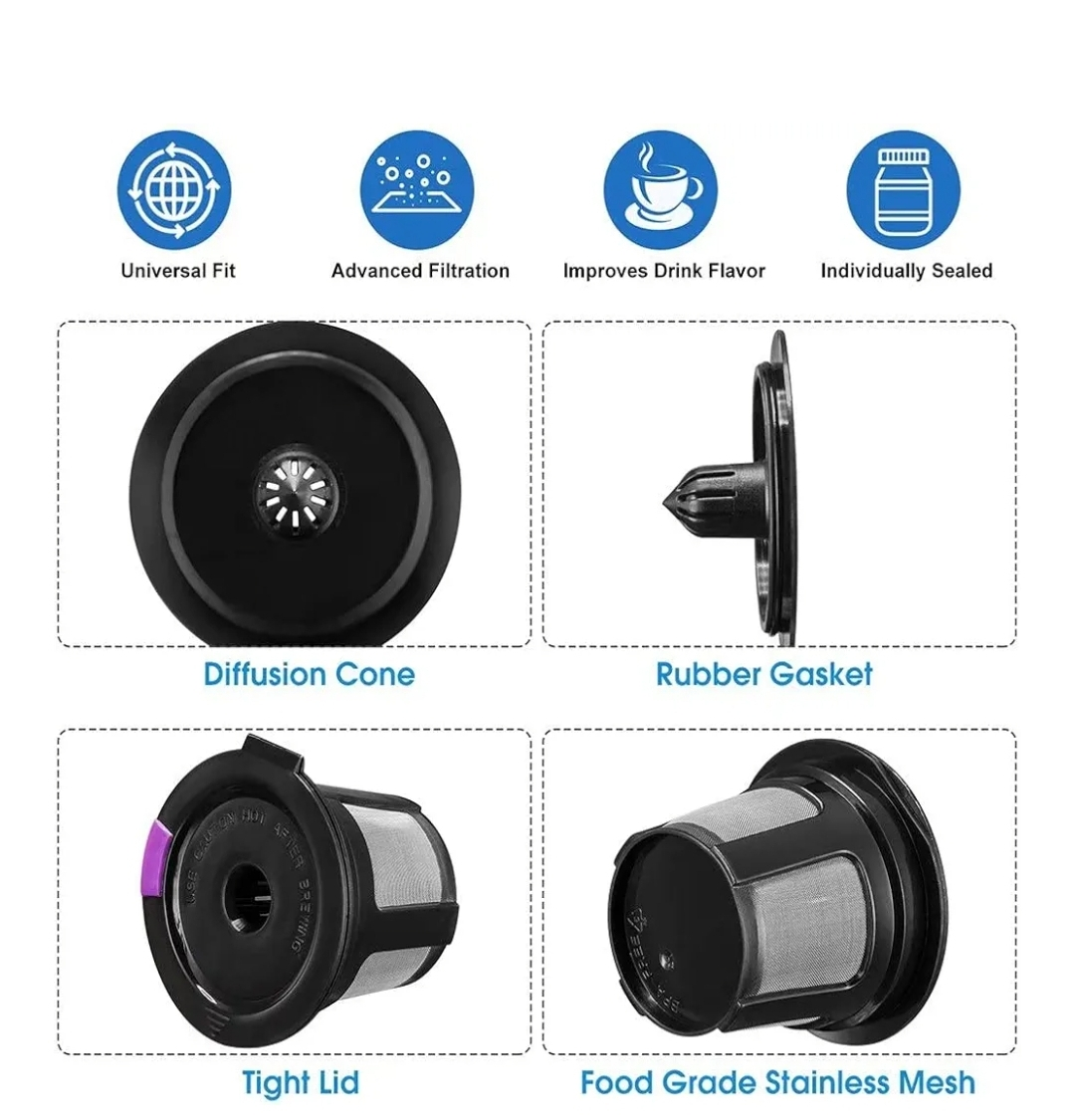 Reusable K Cups, 6 Pack - photo 3
