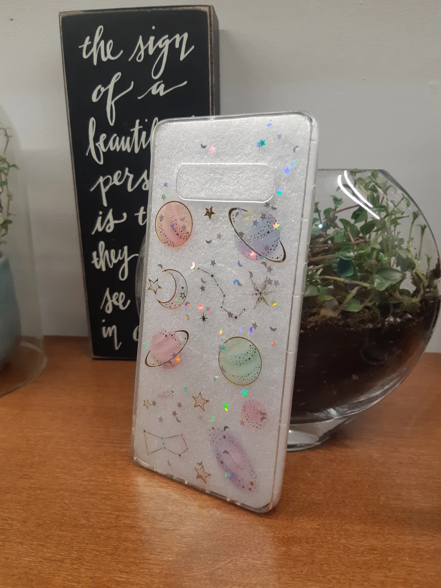 Jesiya Bling Planet Glitter case for Samsung Galaxy S10 Plus