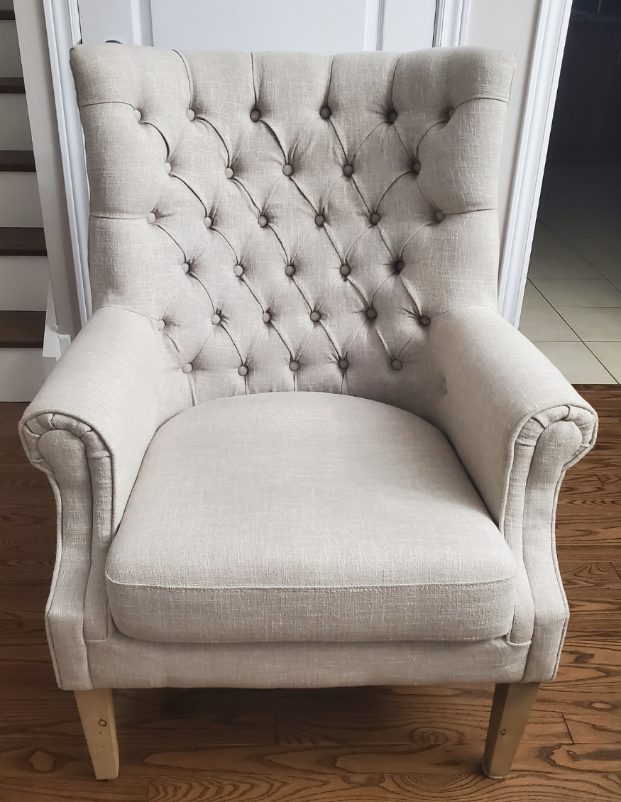 High Backrest Accent Chair