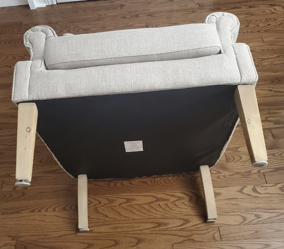 High Backrest Accent Chair - photo 5