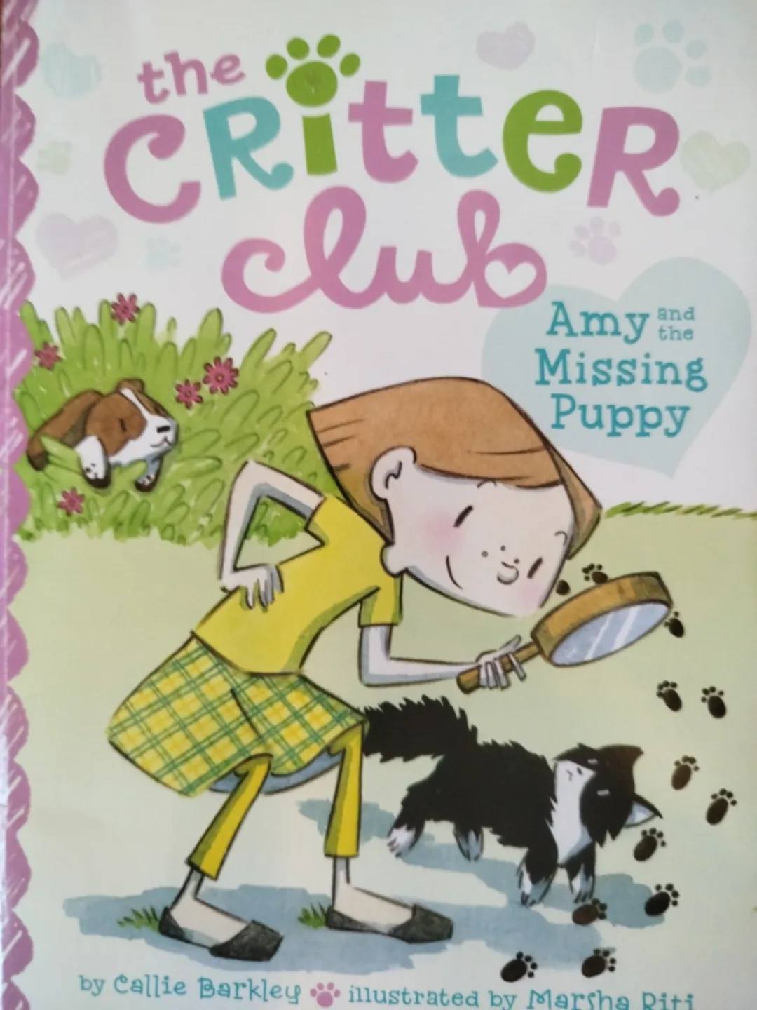 The Critter Club: Amy and the Missing Puppy by Callie Barkley thumbnail