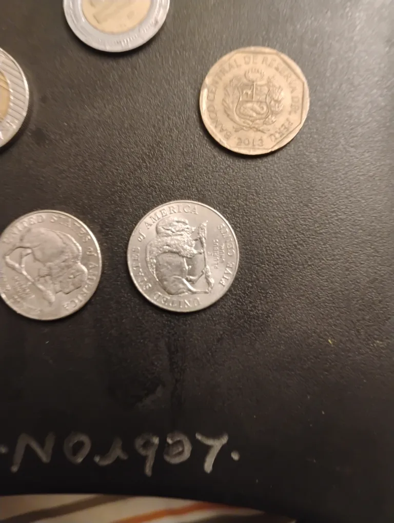 collection of coins /eight different coins image indicator(5)