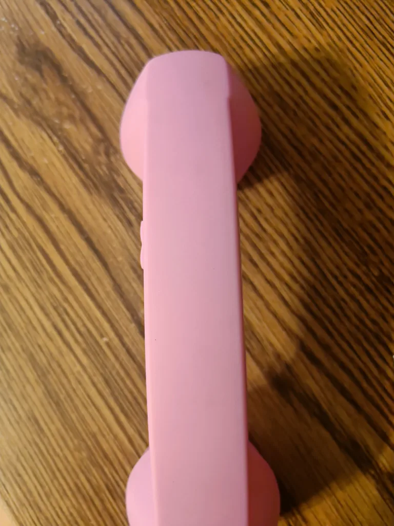 Pink Retro Handset image indicator(2)