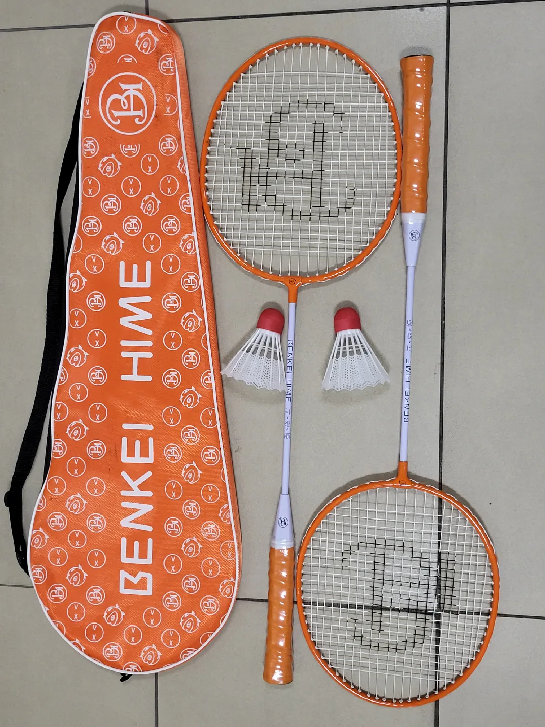 Benkei Hime badminton set, New in Case Cover thumbnail