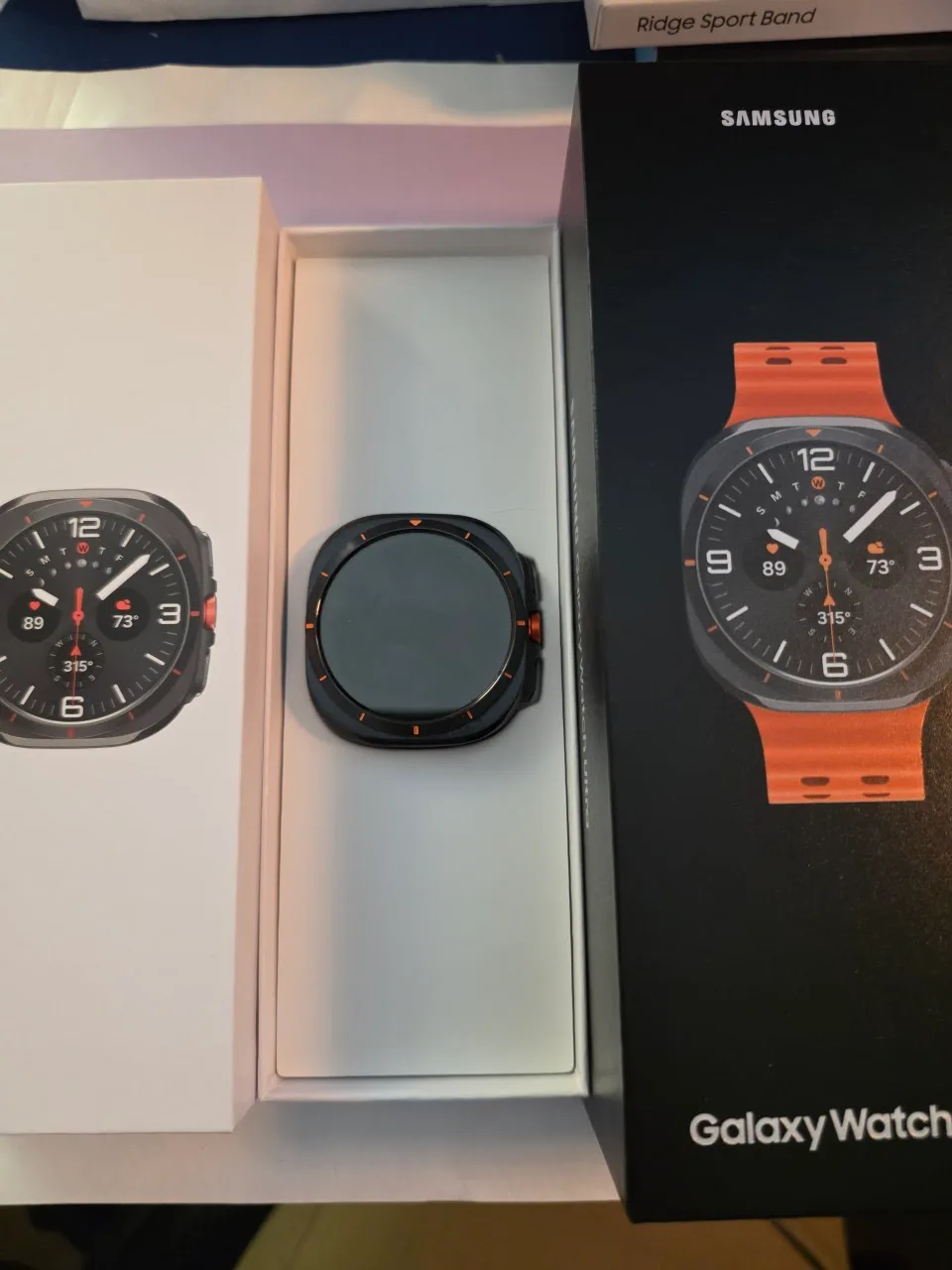 Samsung Galaxy Watch ultra 47mm Black (New) thumbnail