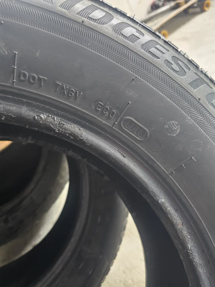 215/65/R16 Bridgestone ecopia all season tires full set thumbnail