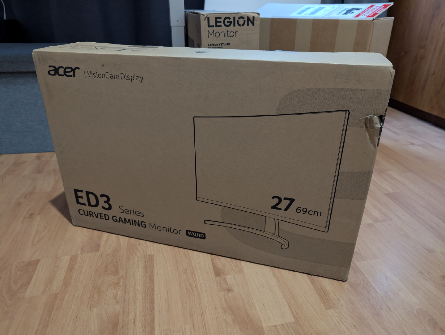 Acer ED273U 27" Curved Gaming Monitor