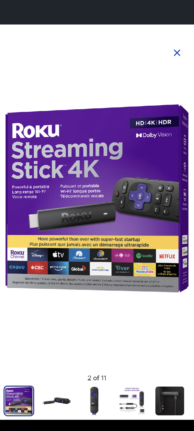 Roku Streaming Stick 4k