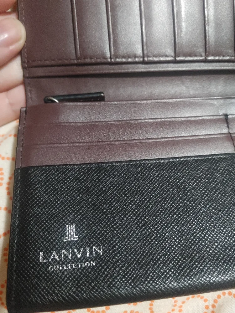 Lanvin Collection Black Wallet
