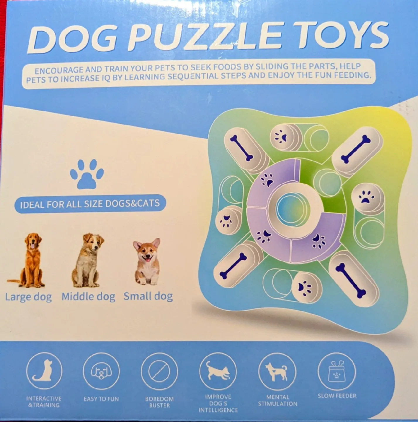 Dog Puzzle Toy - Interactive Training & Mental Stimulation image indicator(2)