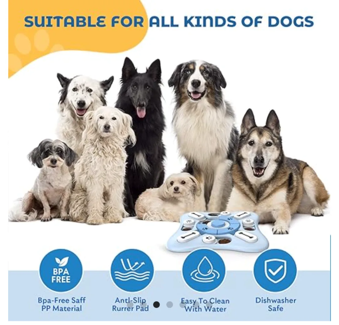 Dog Puzzle Toy - Interactive Training & Mental Stimulation image indicator(4)