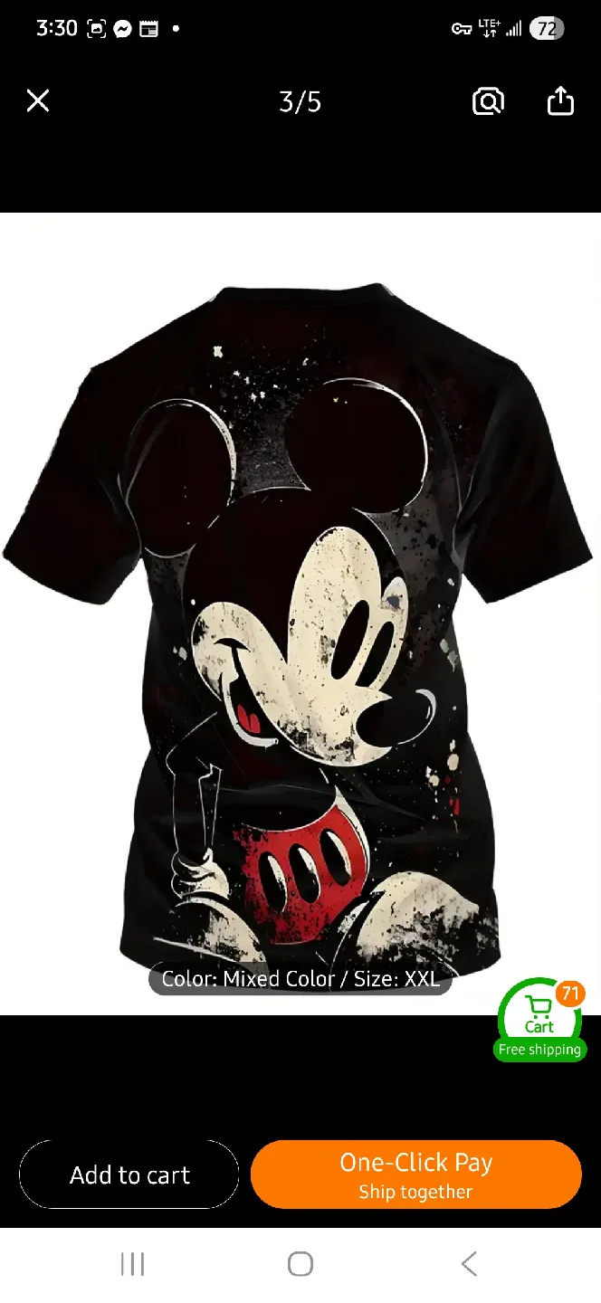 NEW Mickey Mouse T-Shirt 👕 thumbnail
