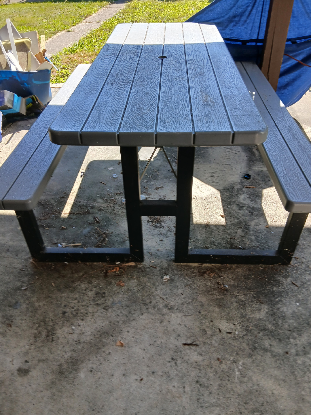 Picnic Table - Grey - photo 2