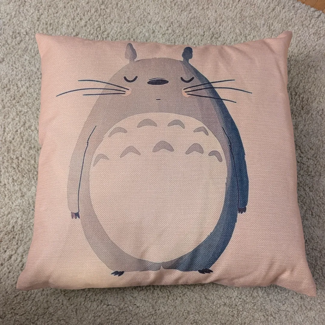 Totoro Throw Pillow thumbnail