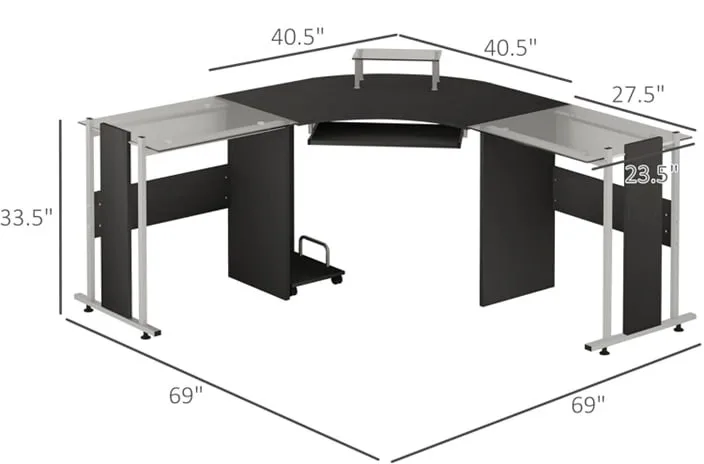 L-Shaped Corner Desk image indicator(2)