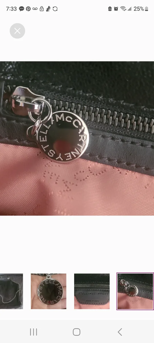 Stella McCartney Black Falabella Bag image indicator(5)