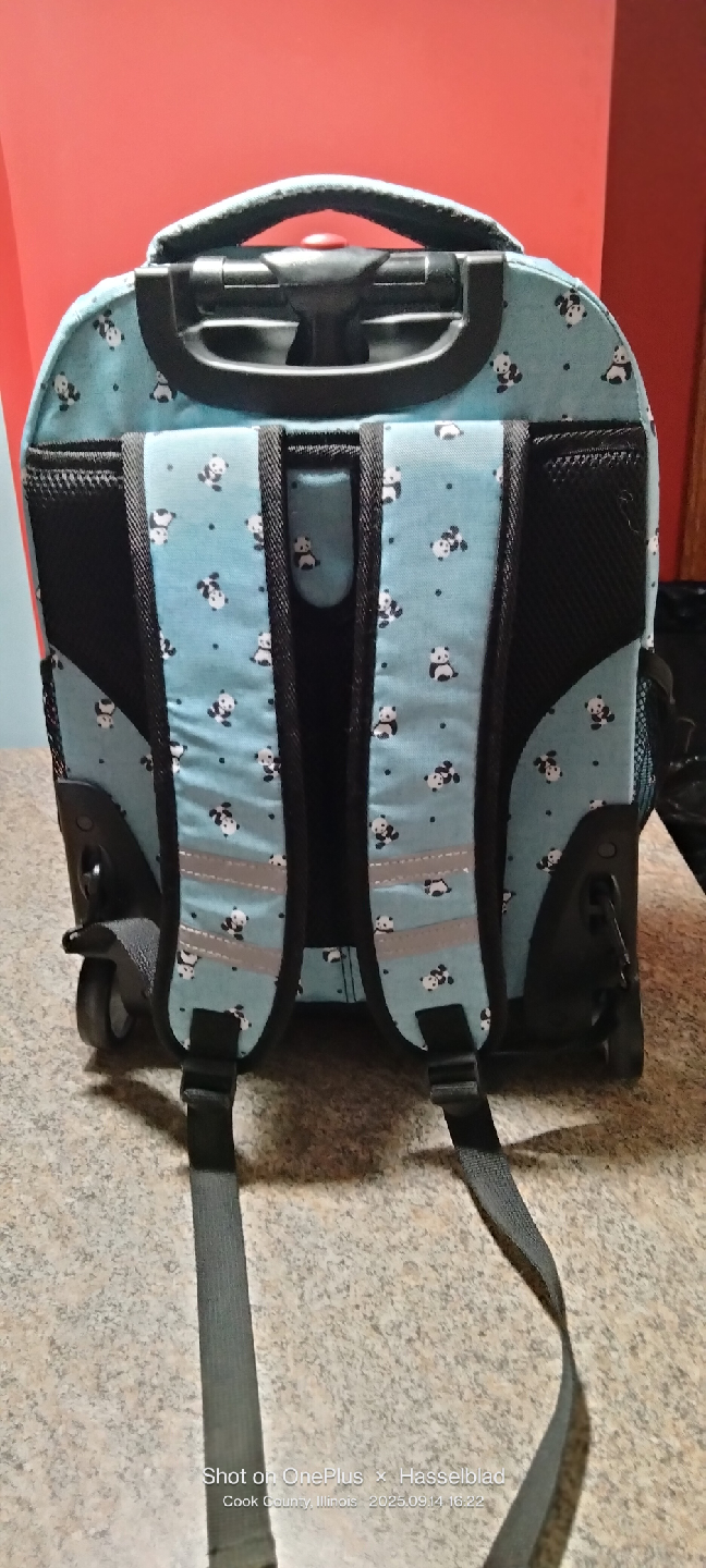 J World Rolling Backpack - Panda - photo 2