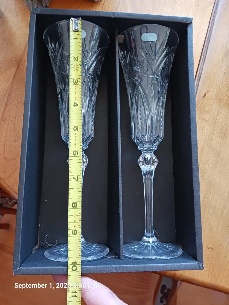 Cristal G. Durand Vincennes Flutes - Set of 2 image indicator(4)