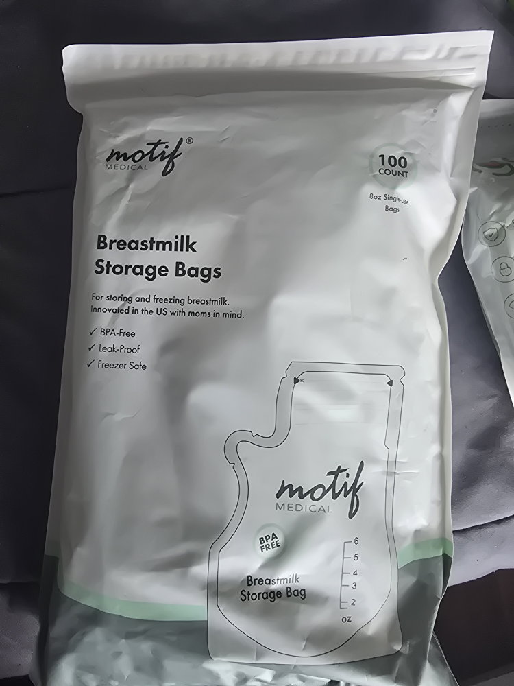 Motif Medical Breastmilk Storage Bags - 3 Packs of 100 - photo 2