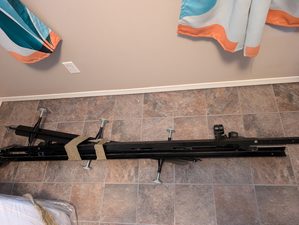 Queen Box Spring and Bed Frame - photo 2