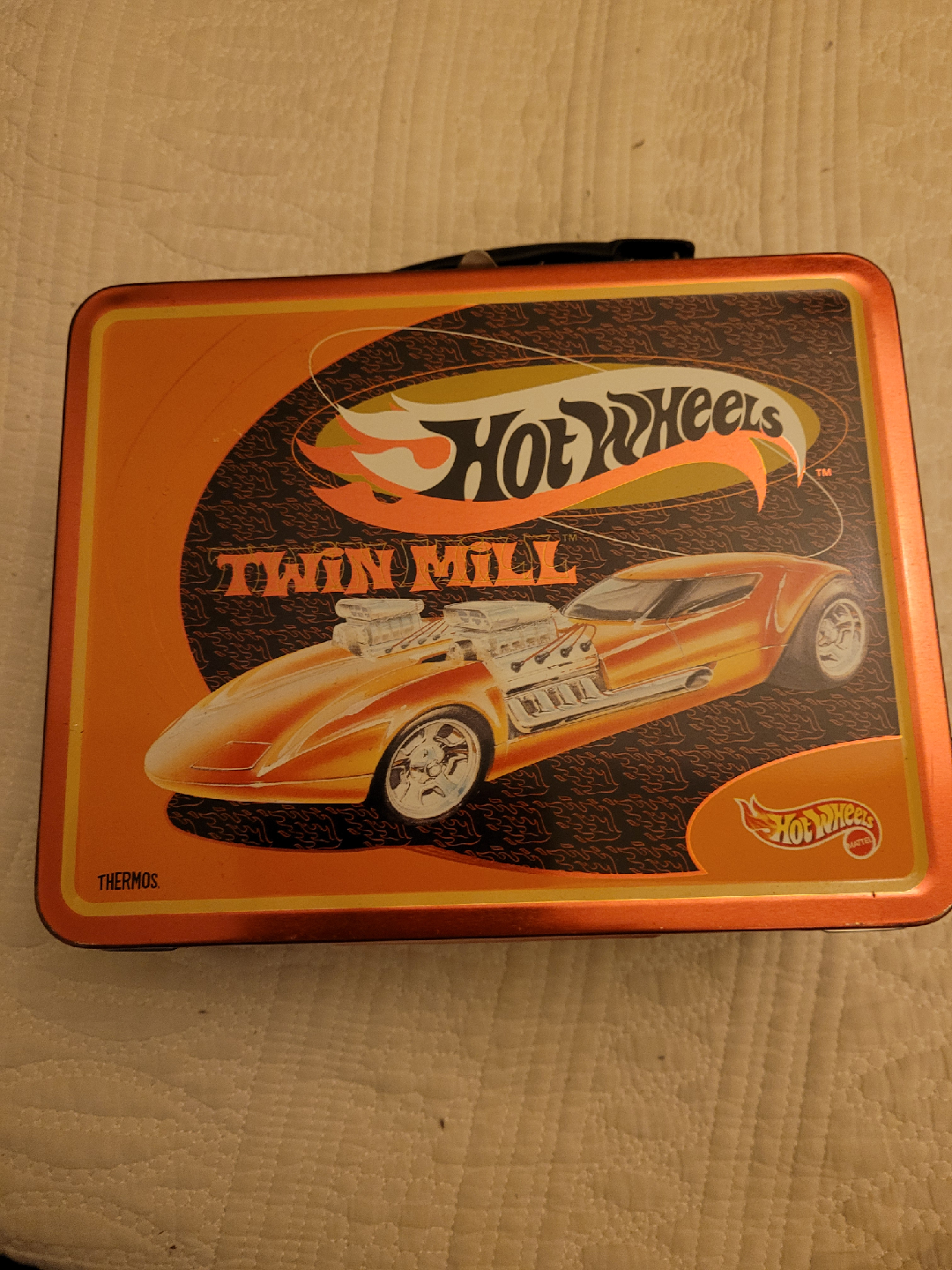 Vintage Thermos Hot Wheels Twin Mill Lunchbox