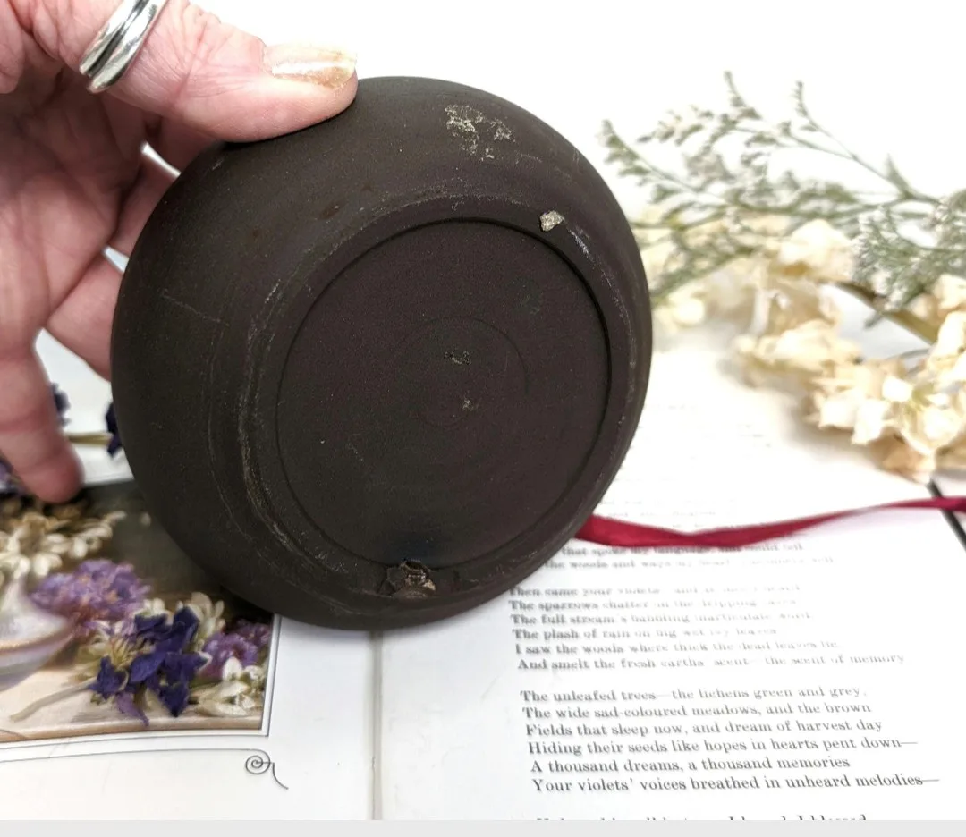 Vintage Clay Flower Frog ~ Stem Support image indicator(10)