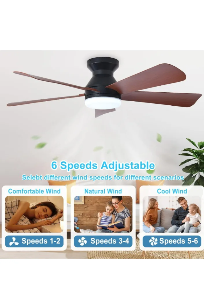 DEPULEY 42-inch Ceiling Fan with Remote image indicator(4)