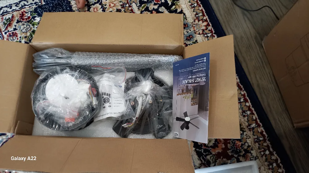 DEPULEY 42-inch Ceiling Fan with Remote image indicator(7)