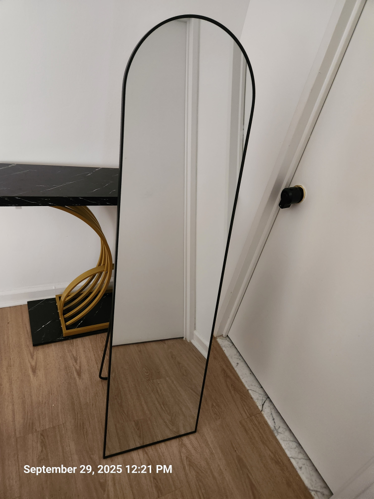 Black Framed Full Length Mirror
