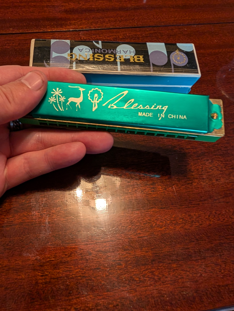 Blessing Harmonica with Box - photo 4