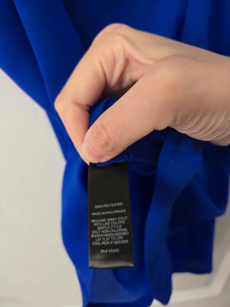 Express Blue Sleeveless Top image indicator(4)