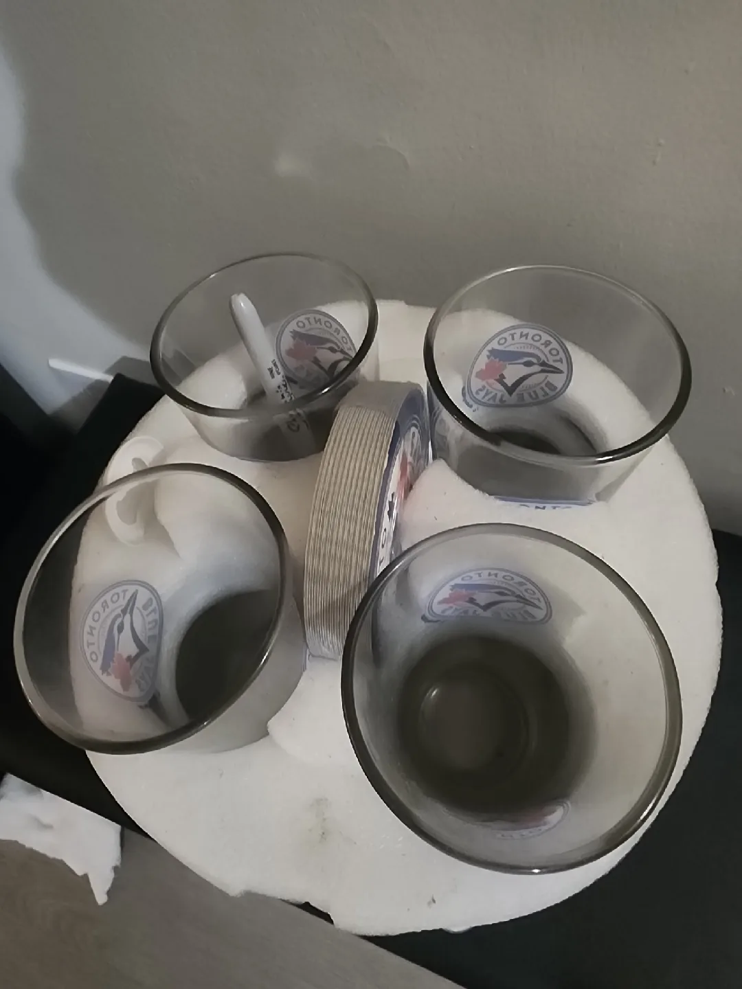 Toronto Blue Jays Bucket with Glasses & Coasters image indicator(9)