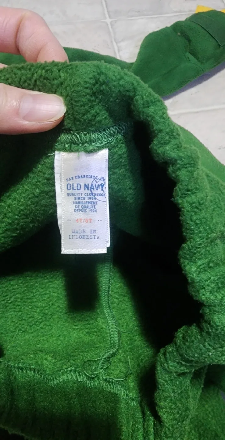 Like New Warm Thick Dragon Costume 4-5T image indicator(5)