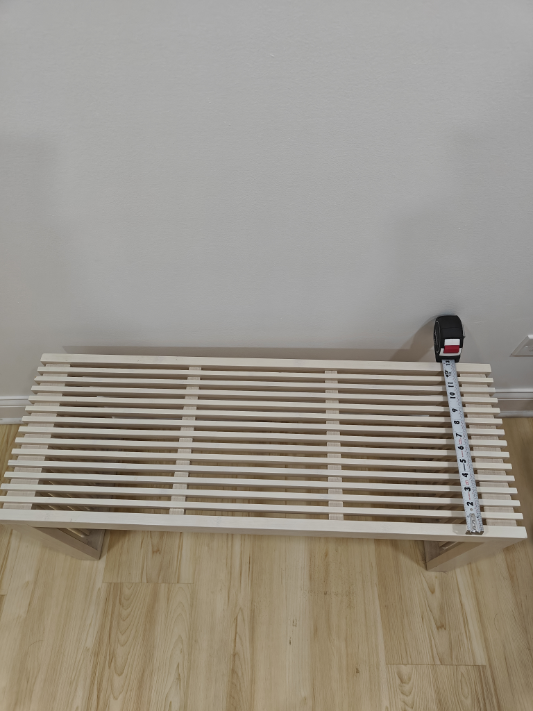 Light Wood Bench - photo 4