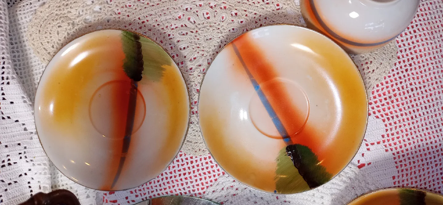 Vintage Noritake Hand Painted Japan Tea Set image indicator(6)