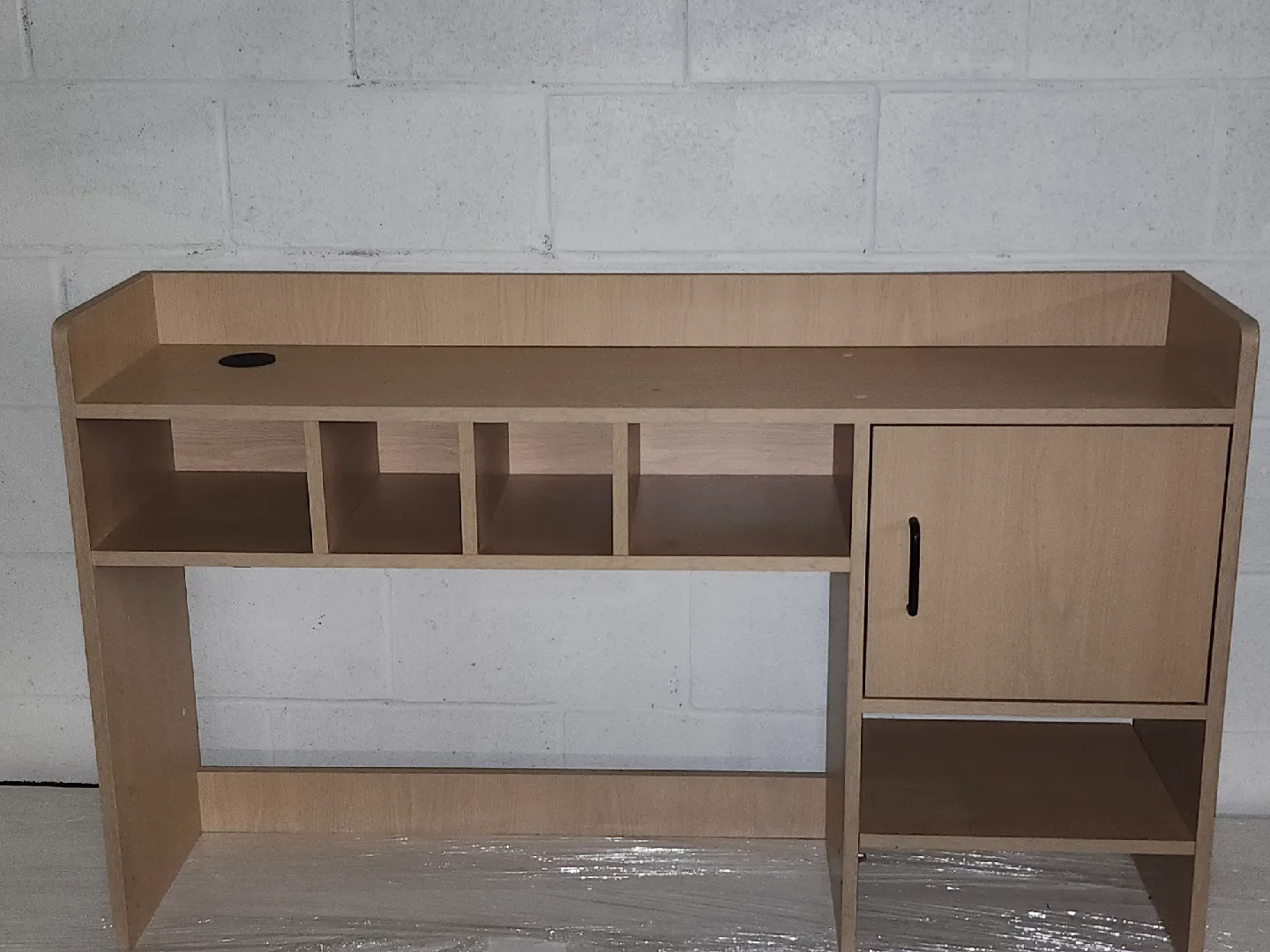 Wood Desk Hutch with Storage thumbnail