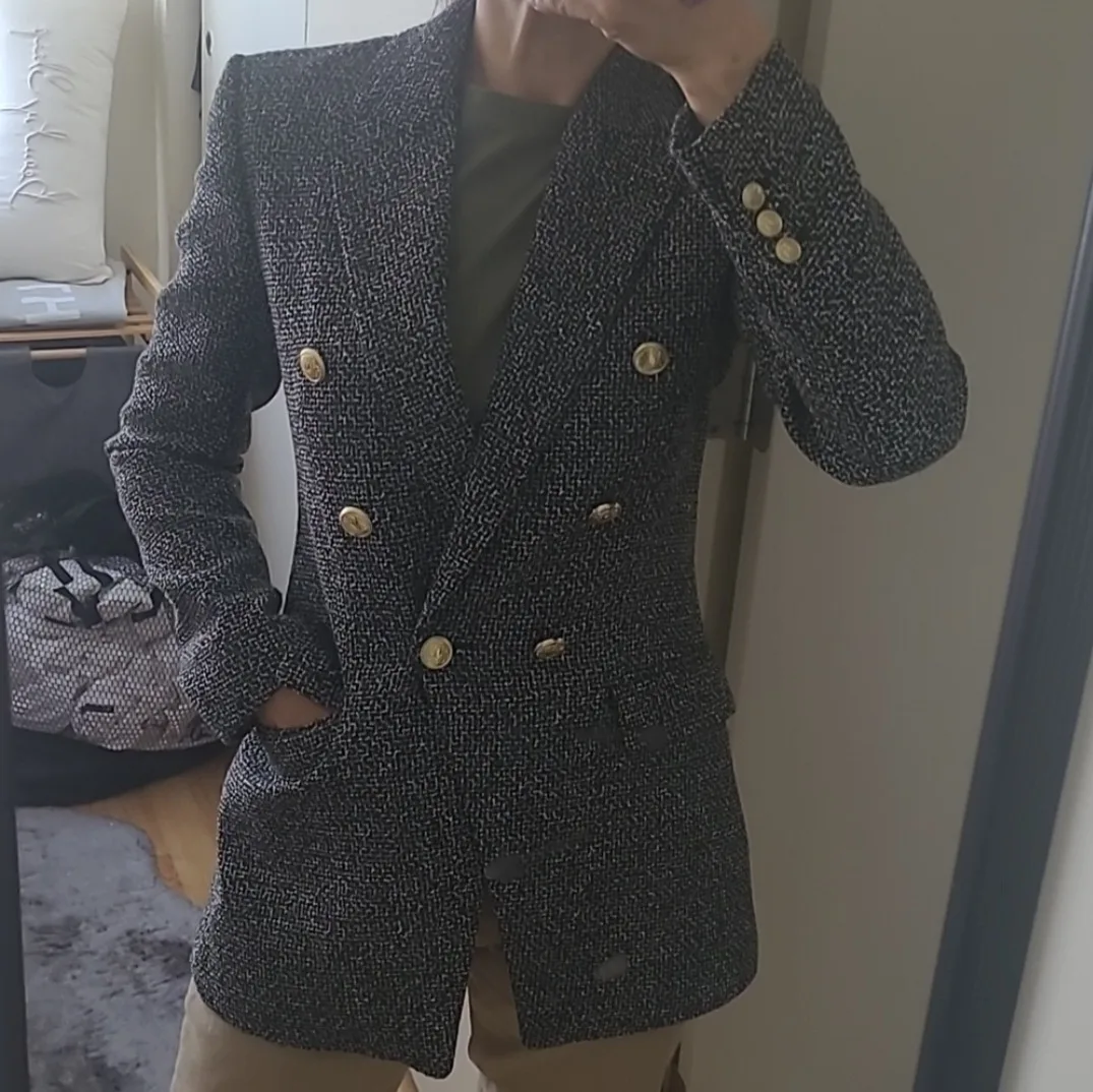 Zara Tweed Blazer - Size XS image indicator(7)