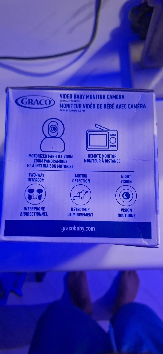 Graco Video Baby Monitor Camera - New in Box! image indicator(2)