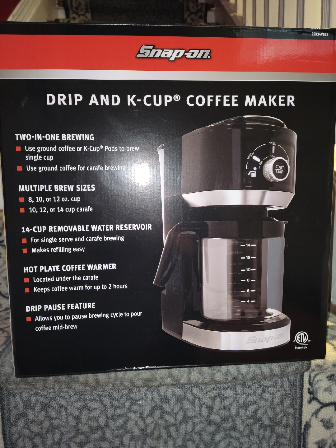 Snap-On Drip and K-Cup Coffee Machine - photo 5