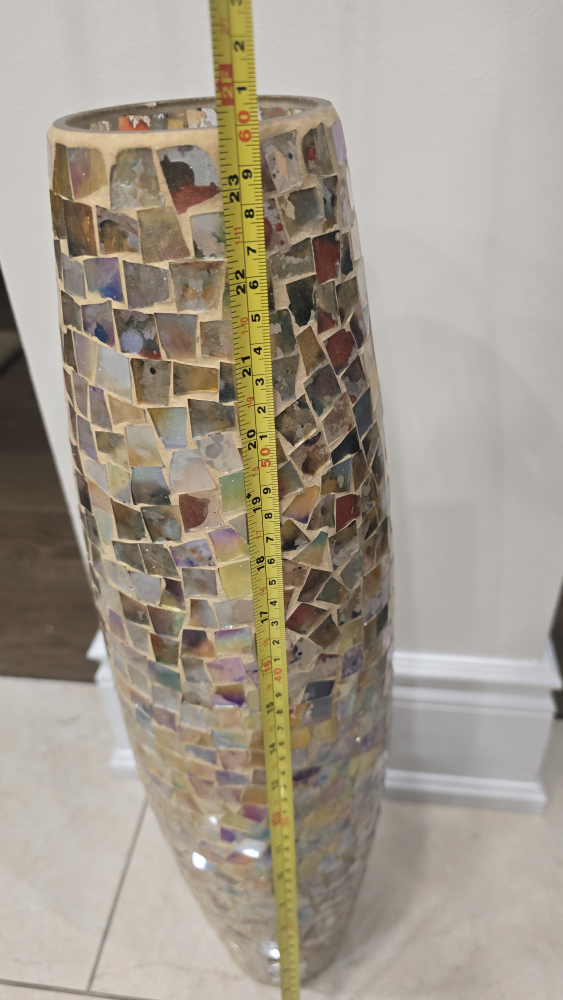 Mosaic Vase - 23 inches tall
